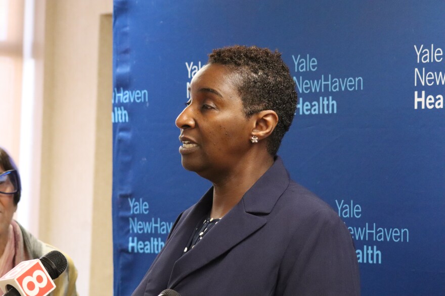 CT Department of Social Services Commissioner Andrea Barton Reeves.