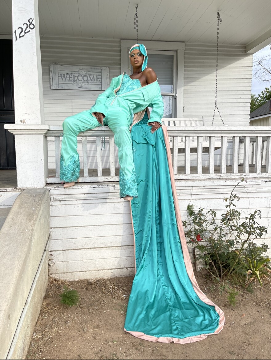 Symone and Monroe incorporated a durag into the drag queen's "urban-meets-royal" look for season 13 of <em>RuPaul's Drag Race</em>.