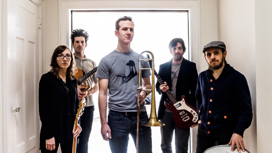 Trombonist and composer Jacob Garchik enlisted three guitarists and a drummer for his winding new concept album, <em>Ye Olde.</em>