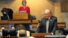 Sen. Jim Buck (R-Kokomo) was one of the senators who spoke against HB 1004. He said the unknown consequences of the measure "scares the bejeezus out of me."