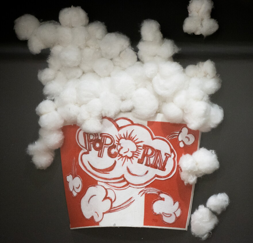 "Popped!" by Conn d. Y. McConaughy is a 3D entrant into the RED exhibit.