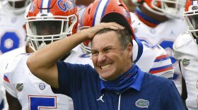 Dan Mullen's stunningly swift downfall and not-so-surprising departure ends a tumultuous two seasons that included mounting losses, numerous public relation missteps, NCAA sanctions and a victory against lower-division Samford that didn't seem like much for Gators fans to celebrate. (Associated Press file photo)