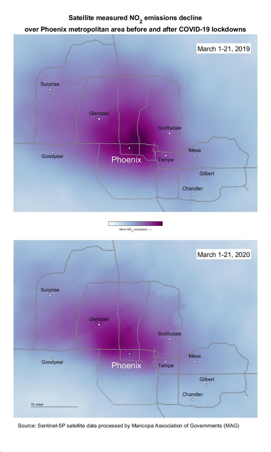 Satellite Measures of Nitrogen Dioxide