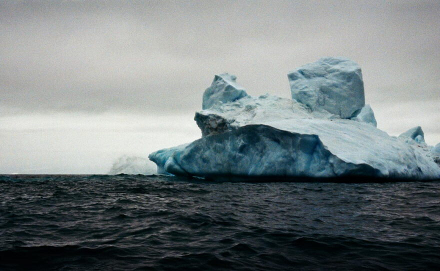 Giant Non-Tabular Iceberg, Weddell Sea, Antarctica, 2005