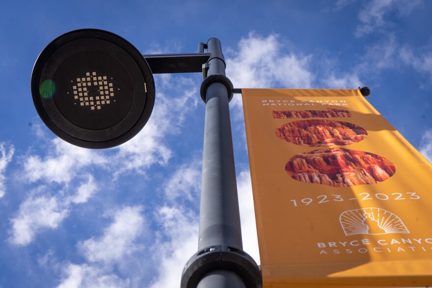 Bryce Canyon City Mayor Shiloh Syrett said these special dark sky friendly street lights were a big increase in cost for the town, but they knew it was valuable.