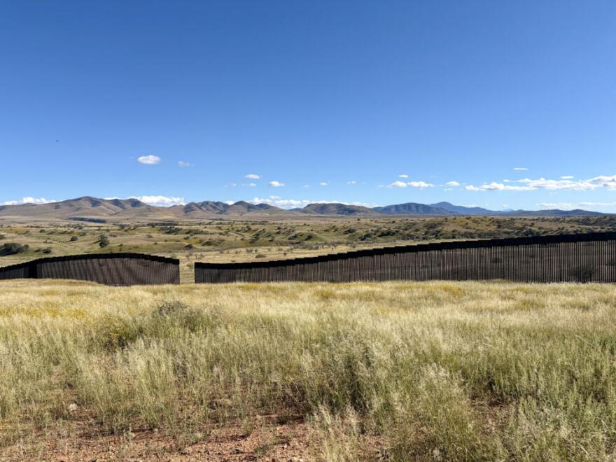 The picturesque rolling grasslands in Southern Arizona have been the scene for Hollywood films. (Peter O’Dowd/Here & Now)