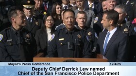 Mayor's Press Conference for Derrick Lew.