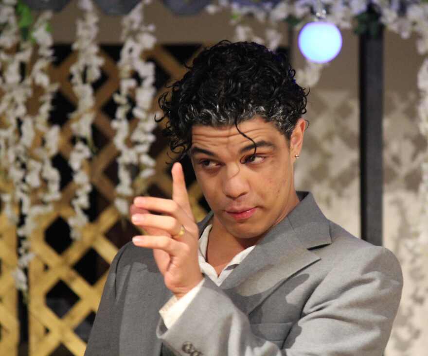 Gabe Cruz in the role of Eurydice's father.