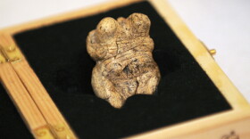 This carved ivory figurine of a woman, found in a cave in southern Germany in 2008, is estimated to be at least 35,000 years old.