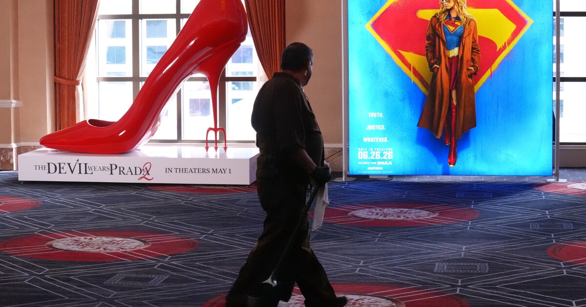 Hollywood leaders, theater owners gather in Las Vegas at a critical time in the industry