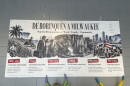 An installation at the Puerto Rican Festival of Wisconsin details the history of Puerto Ricans moving to the state.