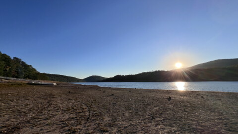 Carvins Cove is one of the primary drinking water sources for the Roanoke region.