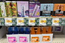 Multiple different brands of THC drinks are still available for sale at Binny's. The products will need to be removed from the shelves by November 12 in Illinois.