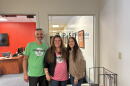 Jeff Marcy and Tiffany Leveque with the Laren United Methodist Church who recently took over the reins of the Diaper Depot, a monthly resource for families who need diapers and other essential supplies for their babies and young children.