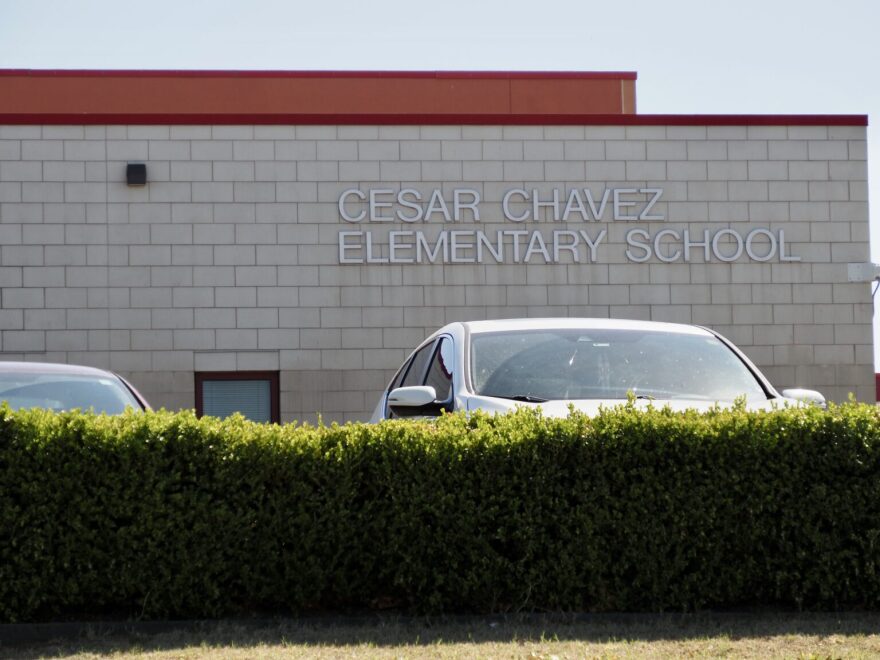 Cesar Chavez Elementary, pictured Tuesday, could be renamed by Oklahoma City Public Schools.