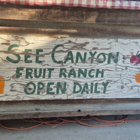 Peak pear season at See Canyon Fruit Ranch is mid-August to the end of October
