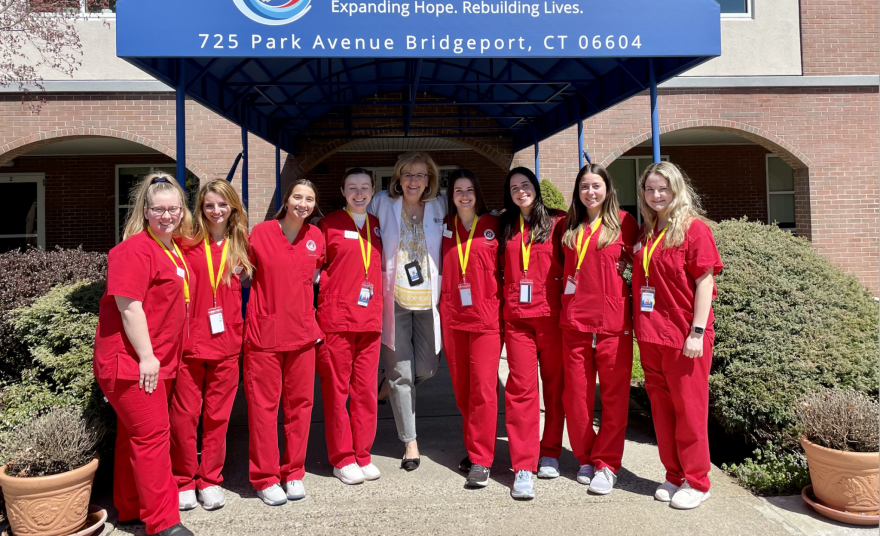 Volunteers at Sage Healthcare