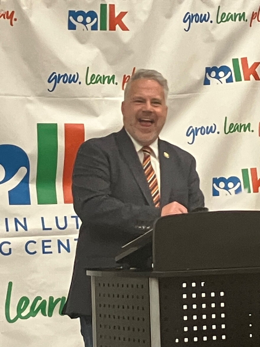 A former TV meteorologist, Sorensen was first elected to Congress in 2022, representing Illinois' 17th District, becoming the first LGBTQ person to be elected to Congress from Illinois.