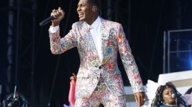 Jon Batiste, shown performing at Global Citizen Live: New York earlier this, was nominated for 11 Grammy Awards this year.