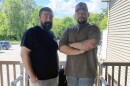 Juan Guevera, left, is the owner of the Mexican restaurant Rio Tomatlán in Canandaigua. At right is Julio Pabon, one of the organizers of Latin Fest in the city of Canandaigua.