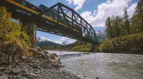 Alaska railroad bridge