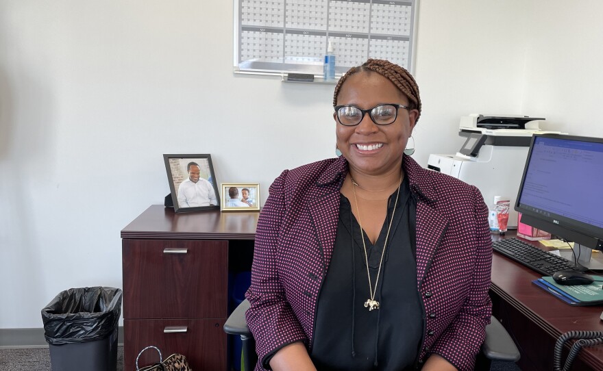 Dorcas Young Griffin's office oversees the emergency rental assistance program for Shelby County, Tenn.