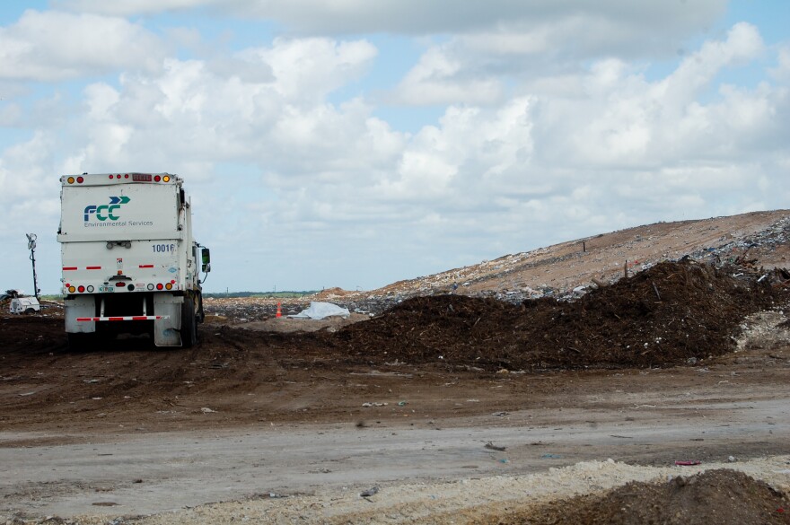 Three of the nation's top 10 methane-emitting landfills are in central Florida, including the Orange County Landfill pictured here, according to numbers provided by the facilities to the Environmental Protection Agency.