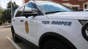 A kansas highway patrol police car