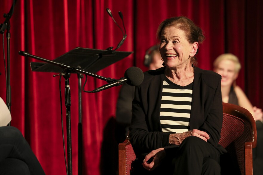 Jessica Walter reflects on her early days on TV on Ask Me Another at the Bell House in Brooklyn, New York.