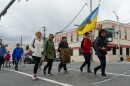 Walkers stroll between Ukrainian Catholic churches in Shenandoah and McAdoo to support Ukraine and honor their ancestors