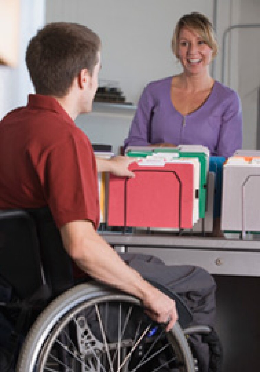 The Division of Vocational Rehabilitation is a federal-state partnership program that helps people with disabilities find and keep jobs. 