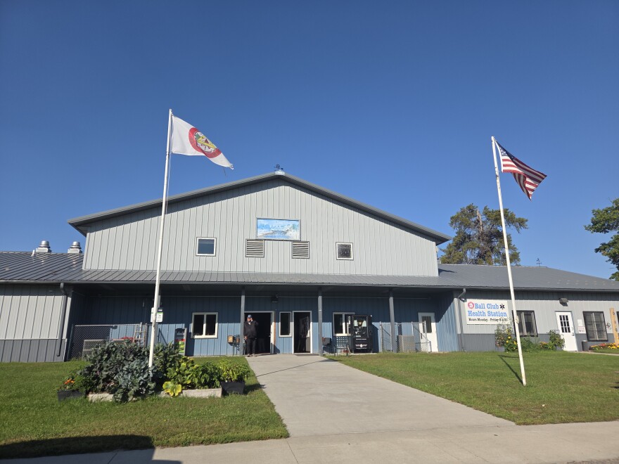 The Ball Club Community Center serves not only as a gathering space, but also as a health clinic and, recently, a goMarti pickup location. On Sept. 26, 2025, Leech Lake tribal council members, Itasca County commissioners and state Sen. Mary Kunesh broke ground on a new community and wellness center for Ball Club.