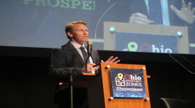 Lt. Gov. Jon Husted at the Opportunity Zones Showcase in Columbus, where he unveiled the marketing platform for opportunity zones to share details on places and projects available for investment.