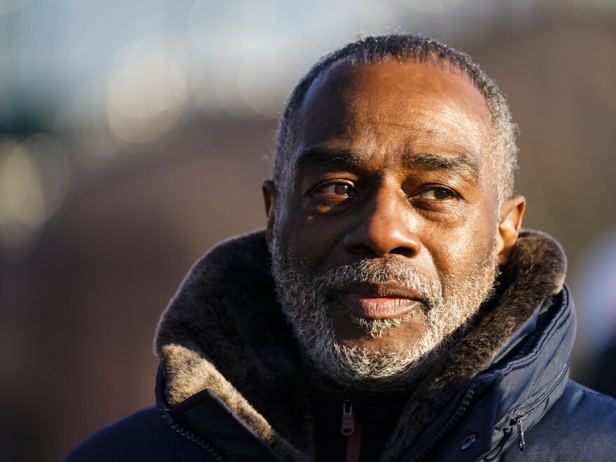 Willie Stokes walks from a state prison in Chester, Pa., on Tuesday after his 1984 murder conviction was overturned because of perjured witness testimony.