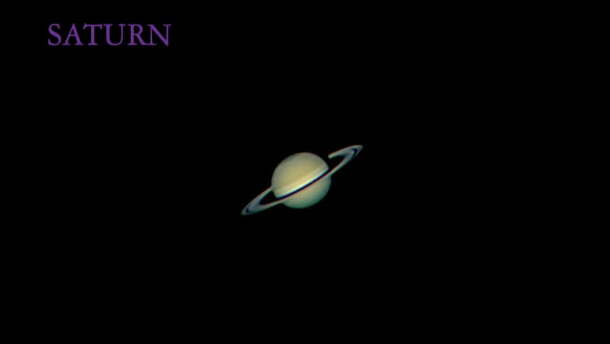 EAAA member Marc Glover used his Celestron C 9.5 scope and video cam to capture the ringed planet with its rings now much more open to us than last year. The rings to open more, reaching degrees for us at its solstice in 2030. Note that Marc also captured the belts and zones on its disk, less active than Jupiter’s, and the dark split in the rings, its Cassini division. In the dawn now, Mars lies in Cancer near the Beehive cluster much of this month, a good target for your telephoto lenses.