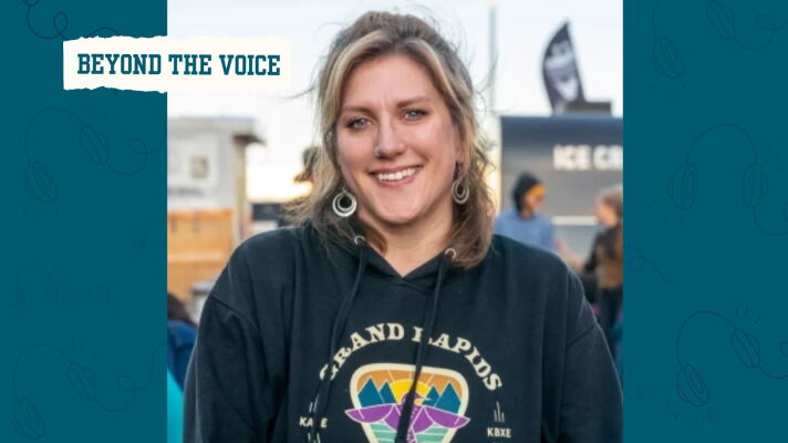 On The River and Green Cheese Volunteer Host Shannon Anttila