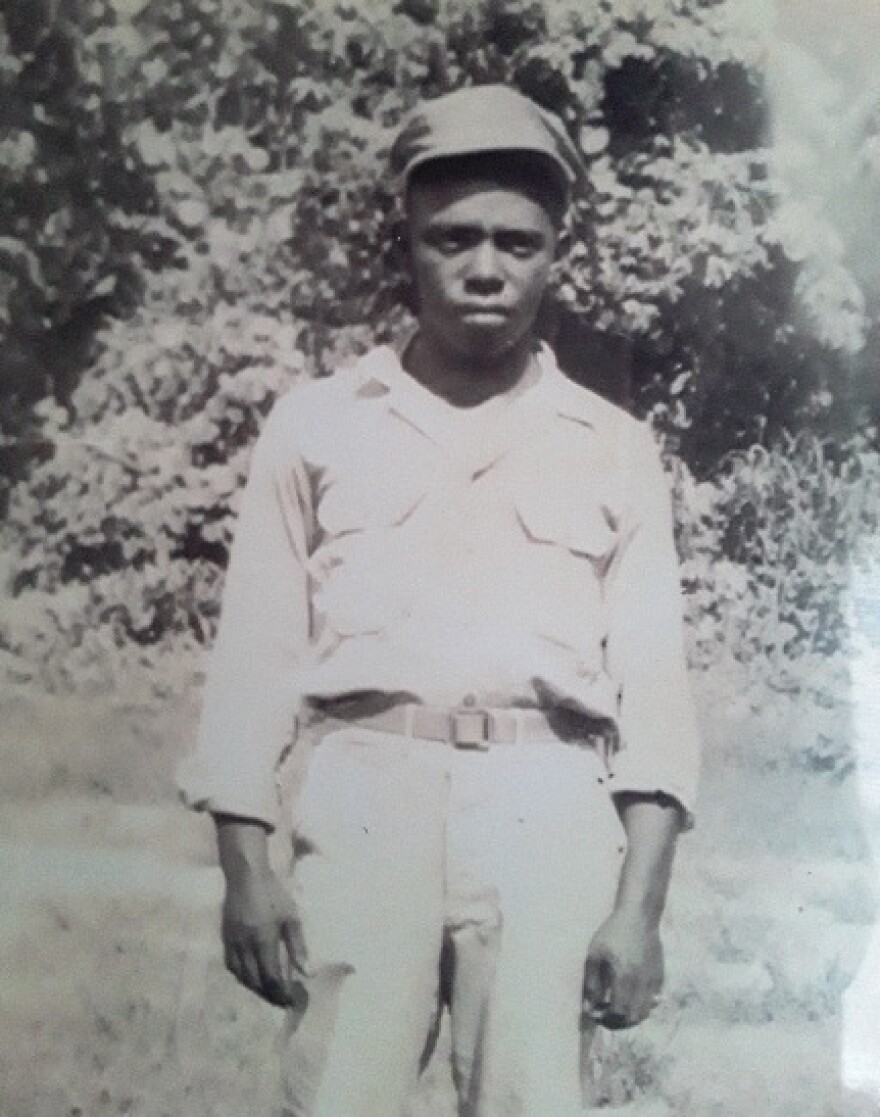 Clinton Melton, a gas station attendant who was shot and killed on December 3, 1955 in Glendora, Mississippi.