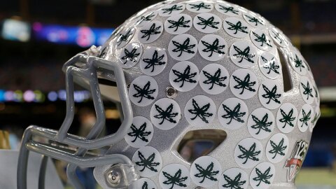 Ohio State football helmet