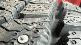 Oregon drivers are encouraged to use all-weather tires without studs instead of studded tires to avoid costly damage to roads.