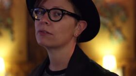 Local musician Jamie Aaron, in a screenshot from one of her music videos. 