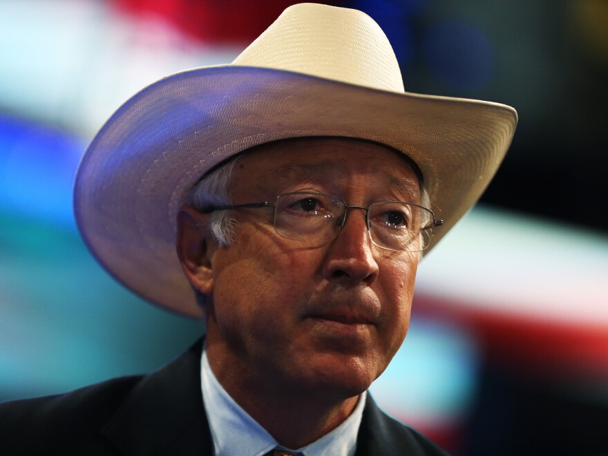 Interior Secretary Ken Salazar.