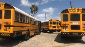 File photo of school buses