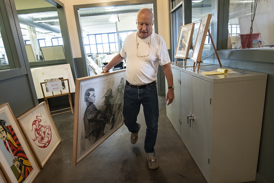 Master printmaker Mike Sims faces some difficult decisions as he prepares for his 40th anniversary show. 