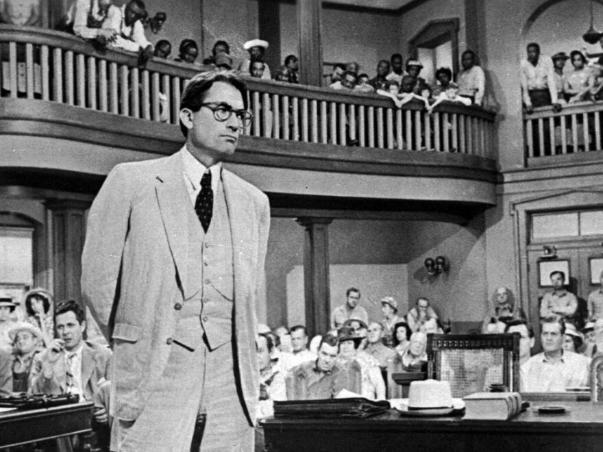 Gregory Peck won the Academy Award for Best Actor for his 1962 portrayal of Atticus in <em>To Kill a Mockingbird.</em>