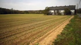 Tobacco Barns and farmland along Firetown Road in Simsbury, Connecticut April 28, 2021.