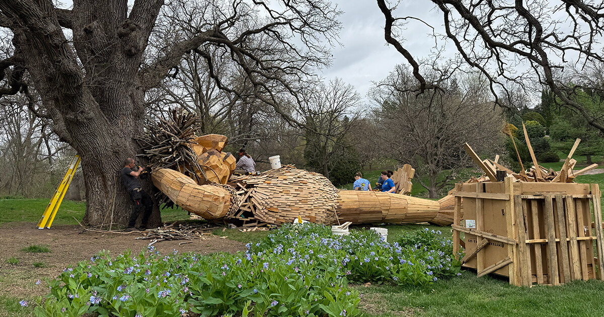 Public art has brought the river town of Clinton together