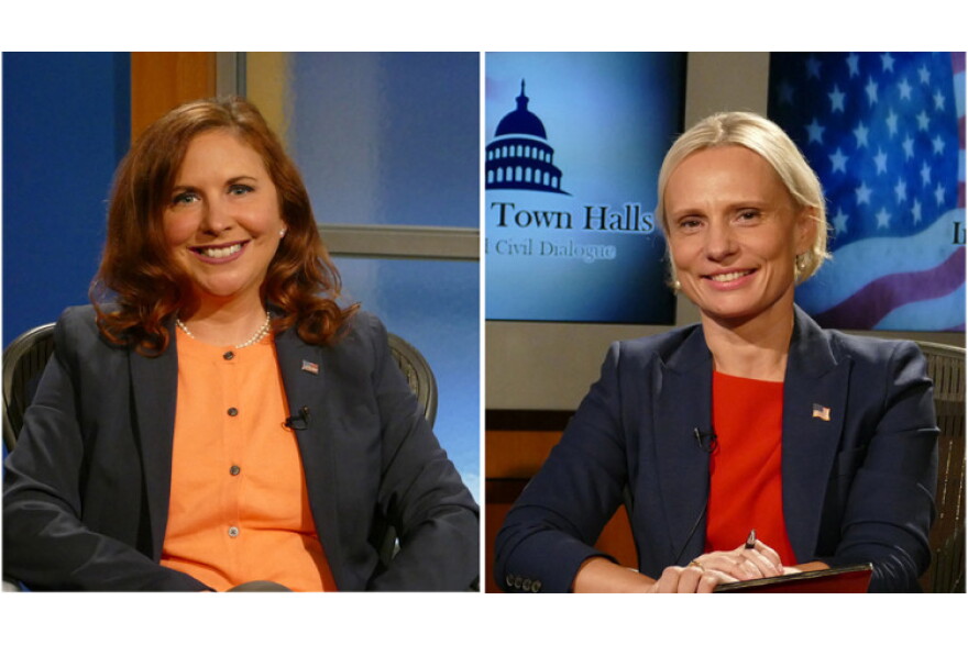 Spartz (right) defeated Christina Hale (left).