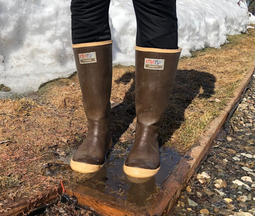 Break up boots.