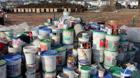 A pile of toxic materials from a previous EPA collection event. Illinois EPA will collect these kinds of items from Metro East residents in Edwardsville on Oct. 26.