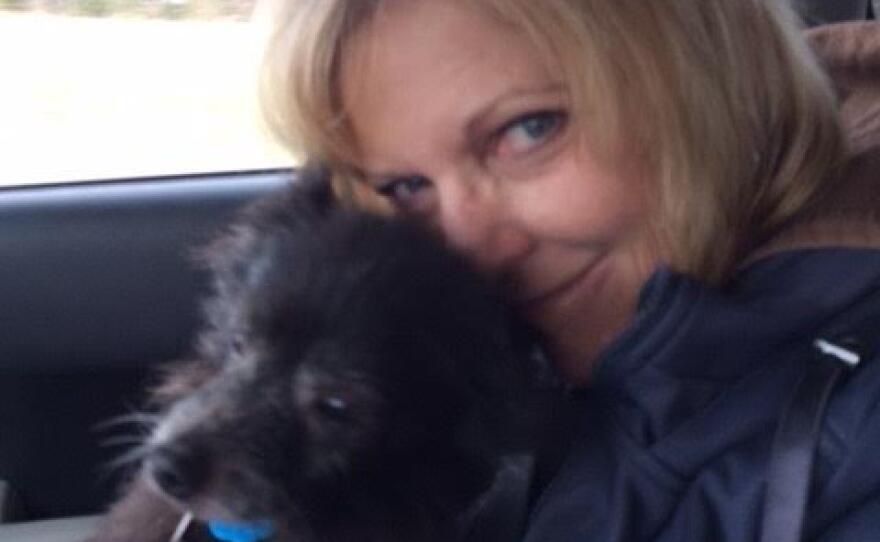 Cathy Turnipseed and a rescue in progress